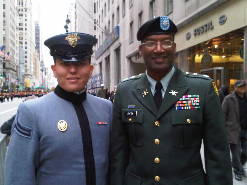 West Point Joseph McKeever and Lt. Col. Mark Smith