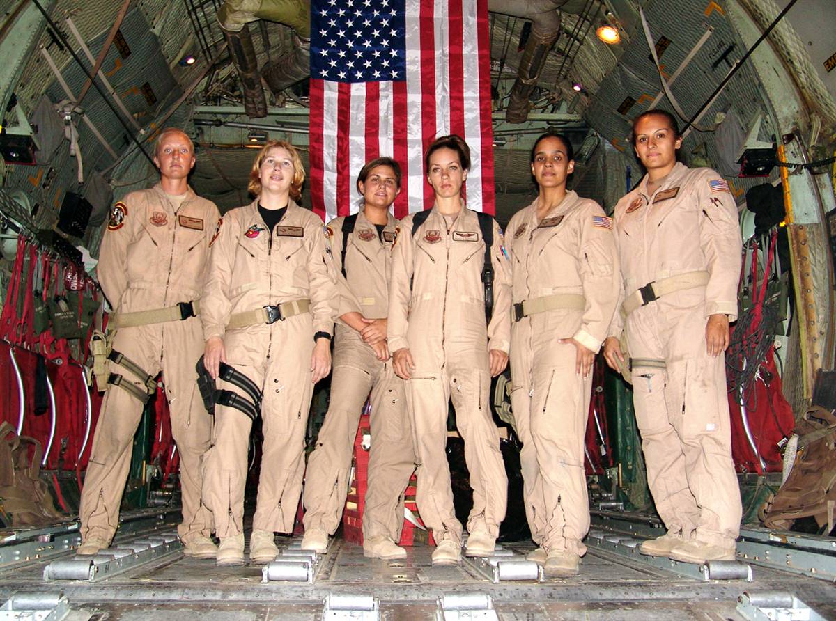 USAF All Female Flight Crew