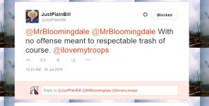 @JustPlainBill, friend of @KnottieNature and US Navy's @BostonMaggie - liberals and even assumed liberals are trash and they're ready to take up arms against their own citizens